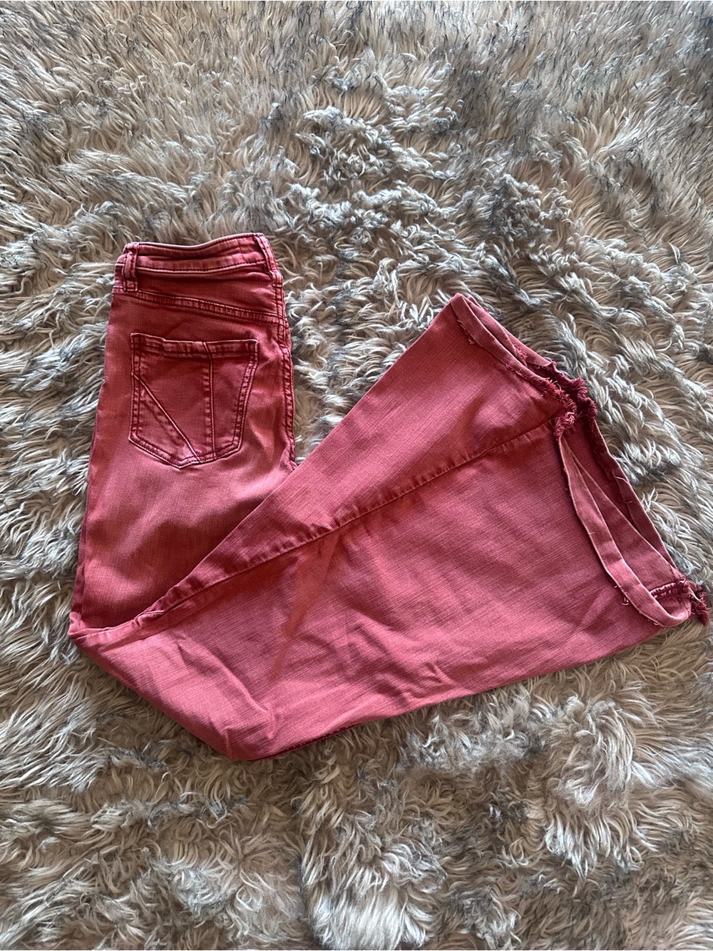 Shyanne Rose Pink Flare Jeans